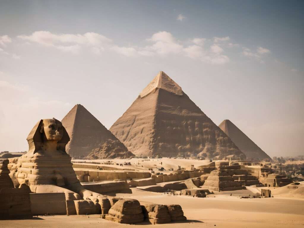 pyramids in egypt