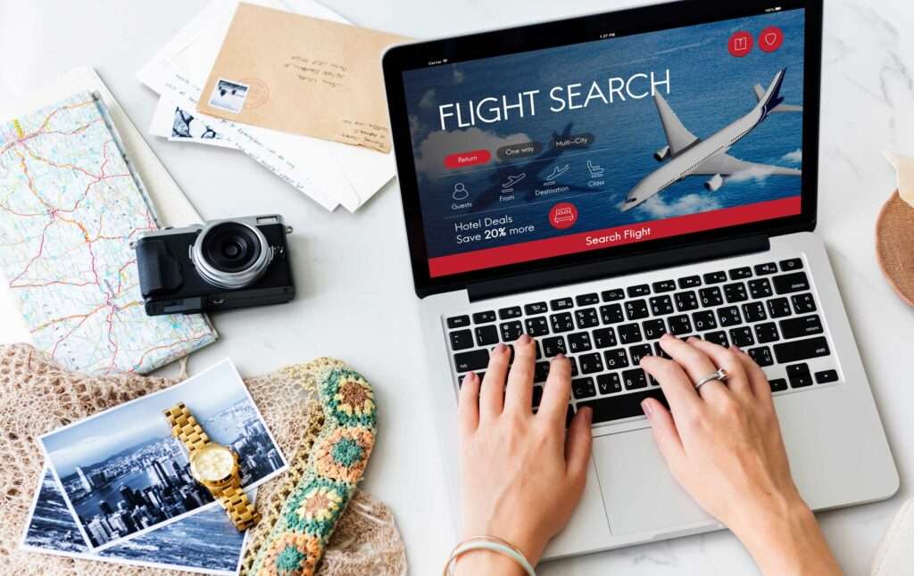 Air ticket flight booking website