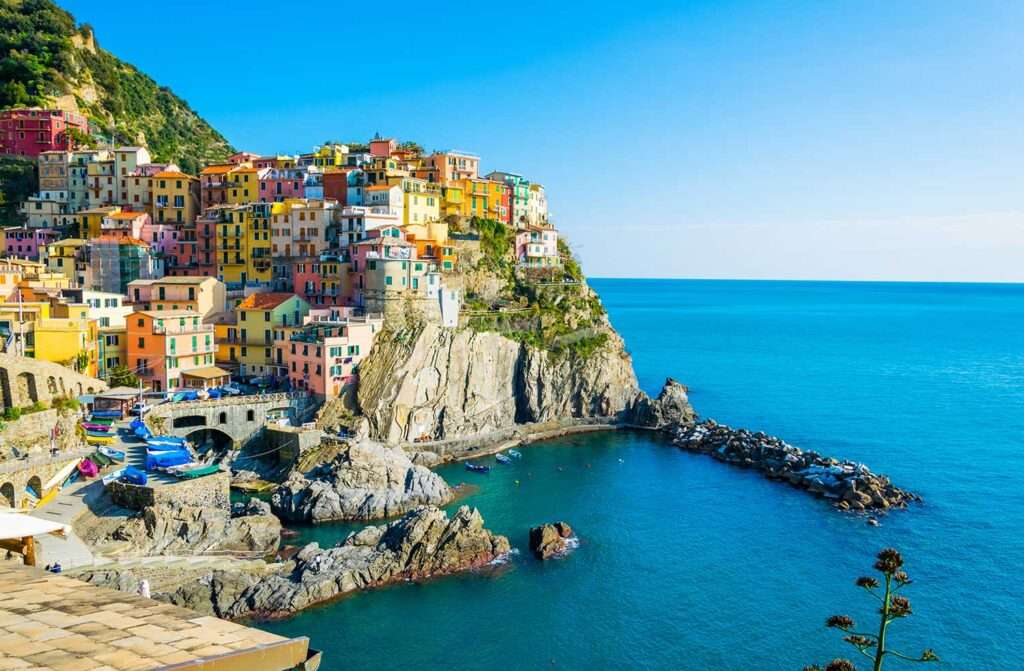 Village in Cinque Terre region of Italy.