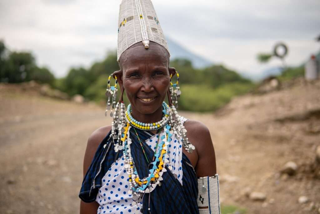 Maasai woman