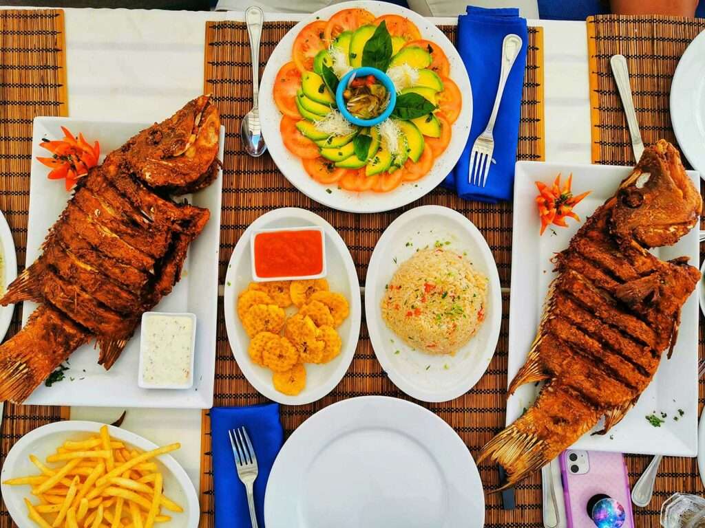 Fish dish cooked in the Dominican Republic